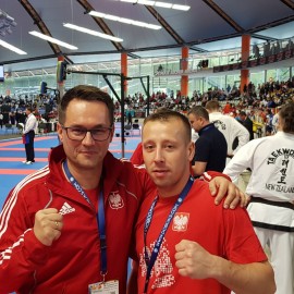 powiększ zdjęcie: Legniccy taekwondocy dzielnie walczyli na mistrzostwach świata