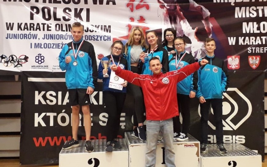 Młodzi legniccy karatecy błysnęli w na mistrzostwach Polski