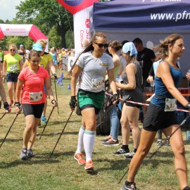 Nordic walking. Kijkarze polubili Legnicę, bo tutaj się świetnie chodzi