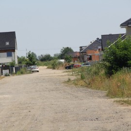 powiększ zdjęcie: Ulica Tadeusza Gumińskiego zostanie przedłużona. Miasto poszukuje wykonawcy