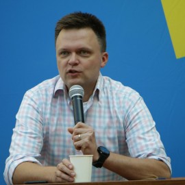 Szymon Hołownia zachwycił legniczanki