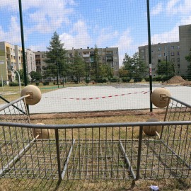 powiększ zdjęcie: LBO 2019. Na Piekarach B powstaje super kompleks sportowy