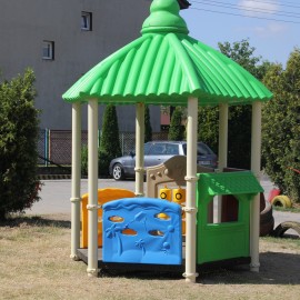 powiększ zdjęcie: LBO 2019. Rozbudowa i modernizacja placu zabaw w Przedszkolu nr 1 na ukończeniu