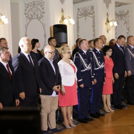 powiększ zdjęcie: Święto Policji, jedyne takie, bo raz na sto lat