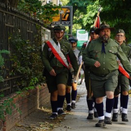 powiększ zdjęcie: Legnica uczciła 75 rocznicę Powstania Warszawskiego