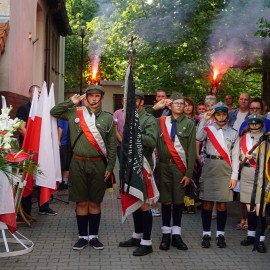 powiększ zdjęcie: Legnica uczciła 75 rocznicę Powstania Warszawskiego