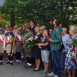 powiększ zdjęcie: Legnica uczciła 75 rocznicę Powstania Warszawskiego