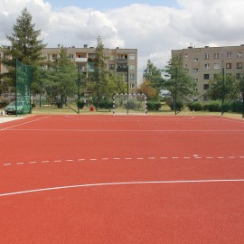 powiększ zdjęcie: LBO 2019. Na Piekarach B powstało super boisko sportowe