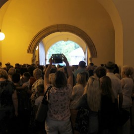 powiększ zdjęcie: Poznaliśmy tajemnice Zamku Piastowskiego i jego dawnych mieszkańców