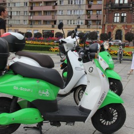 powiększ zdjęcie: Elektryczne skutery w Legnicy? Może pojedziemy nimi już jesienią