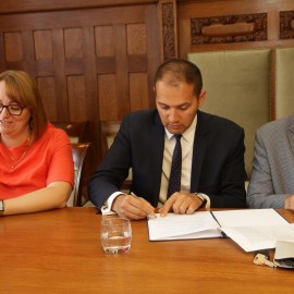 powiększ zdjęcie: Kolejne gminy przystąpiły do Legnickiego Klastra Energii Odnawialnej