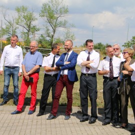 powiększ zdjęcie: Strażacy z Wuppertalu podziwiali umiejętności naszych ratowników