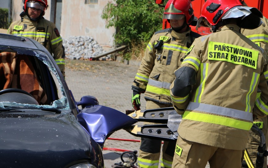 Strażacy z Wuppertalu podziwiali umiejętności naszych ratowników