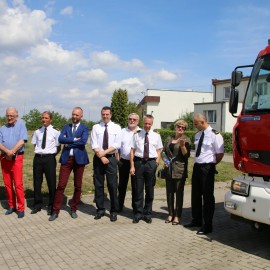powiększ zdjęcie: Strażacy z Wuppertalu podziwiali umiejętności naszych ratowników