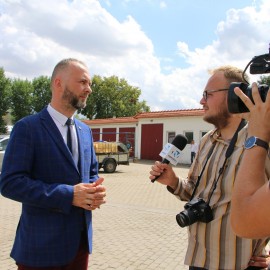 powiększ zdjęcie: Strażacy z Wuppertalu podziwiali umiejętności naszych ratowników