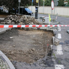 powiększ zdjęcie: Rozpoczęła się przebudowa ulic Ojców Zbigniewa i Michała oraz Bilsego
