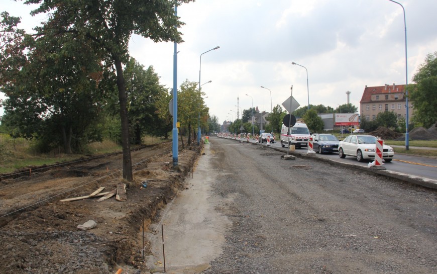 Ulica Leszczyńska w przebudowie. Jak przebiegają prace?