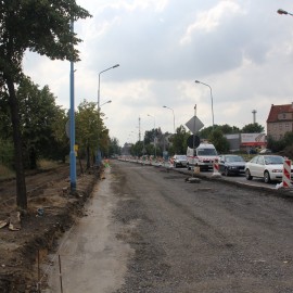 powiększ zdjęcie: Ulica Leszczyńska w przebudowie. Jak przebiegają prace?