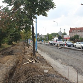 powiększ zdjęcie: Ulica Leszczyńska w przebudowie. Jak przebiegają prace?