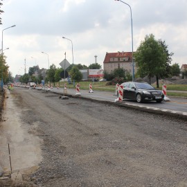 powiększ zdjęcie: Ulica Leszczyńska w przebudowie. Jak przebiegają prace?