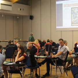 powiększ zdjęcie: Dawid Pikul zdobywcą XXV Pucharu Polski w scrabble