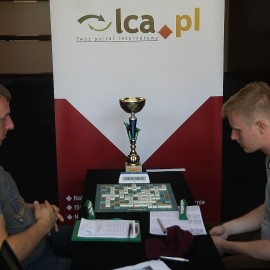 powiększ zdjęcie: Dawid Pikul zdobywcą XXV Pucharu Polski w scrabble