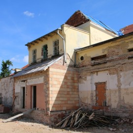powiększ zdjęcie: Rośnie Centrum Kultury, Nauki i Edukacji Witelona