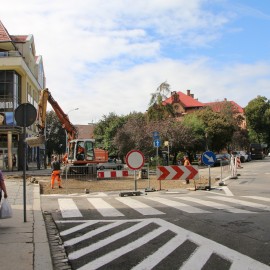 powiększ zdjęcie: Przebudowa ulicy Bilsego. Niebawem wylany zostanie asfalt