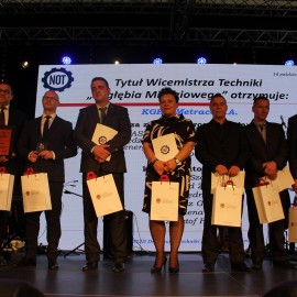 powiększ zdjęcie: Mistrzowie Techniki. Nagrodzono najlepsze projekty przemysłowe i ekonomiczne