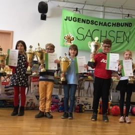 powiększ zdjęcie: Sukcesy młodych legnickich szachistów na Dolnym Śląsku i w Niemczech. Gratulujemy