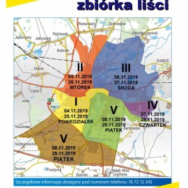 powiększ zdjęcie: Możemy bezpłatnie pozbyć się liści. W poniedziałek rozpoczyna się ich zbiórka