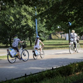 powiększ zdjęcie: Rekordowy Legnicki Rower Miejski