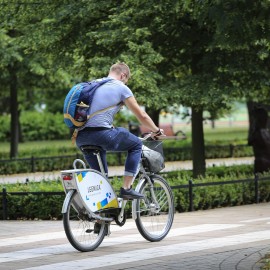 powiększ zdjęcie: Rekordowy Legnicki Rower Miejski