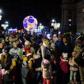 Legnica już świątecznie przystrojona. Magiczna iluminacja