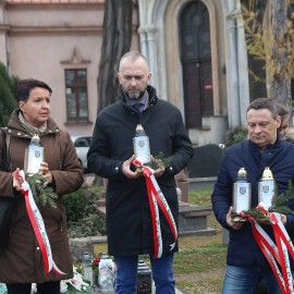 powiększ zdjęcie: Uczciliśmy 101. rocznicę wybuchu powstania wielkopolskiego