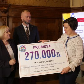 powiększ zdjęcie: Gratulacje i podziękowania dla liderów LBO 2020