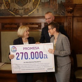 powiększ zdjęcie: Gratulacje i podziękowania dla liderów LBO 2020