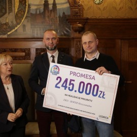 powiększ zdjęcie: Gratulacje i podziękowania dla liderów LBO 2020