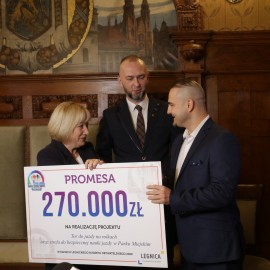 powiększ zdjęcie: Gratulacje i podziękowania dla liderów LBO 2020