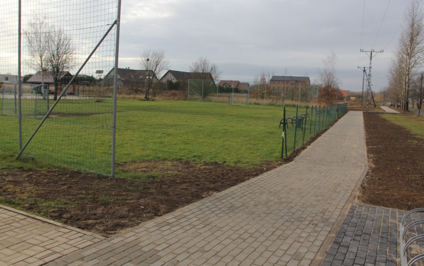 LBO 2019. Nowy chodnik do kompleksu sportowo – rekreacyjnego