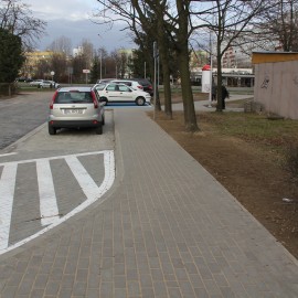 powiększ zdjęcie: LBO 2019. Nowe chodniki, parkingi i droga dla mieszkańców Kopernika