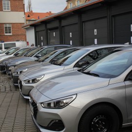Miasto dofinansowało zakup ośmiu radiowozów dla legnickiej policji