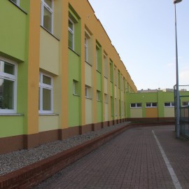 powiększ zdjęcie: Termomodernizacja Zespołu Szkół Integracyjnych. Jak przebiegają prace?