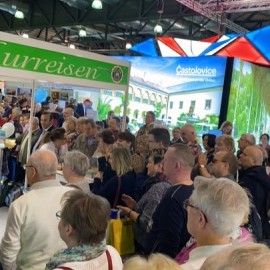 powiększ zdjęcie: Oferta naszego miasta zrobiła furorę na targach w Dreźnie