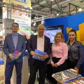 powiększ zdjęcie: Oferta naszego miasta zrobiła furorę na targach w Dreźnie