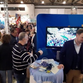 powiększ zdjęcie: Oferta naszego miasta zrobiła furorę na targach w Dreźnie