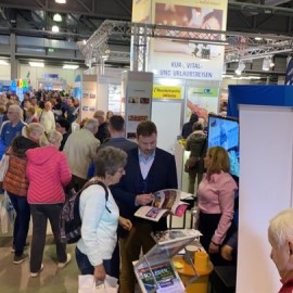 powiększ zdjęcie: Oferta naszego miasta zrobiła furorę na targach w Dreźnie