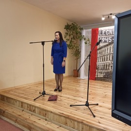 powiększ zdjęcie: Młodzież spotkała się z kombatantami w rocznicę walk o Legnicę