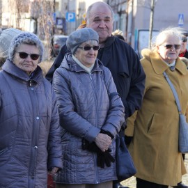 powiększ zdjęcie: W rocznicę pierwszej deportacji uczciliśmy ofiary Sybiru