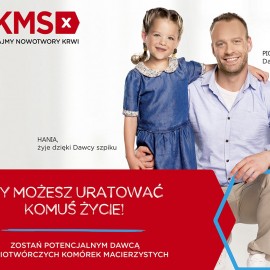 Podaruj cząstkę siebie. Zostań dawcą szpiku